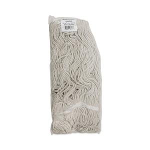 Boardwalk 24 Onzas Cabezal de Mopa Húmeda Blanco Pro Loop Web/Tailband de Algodón, 12 Unidades por Caja - Product Image 2