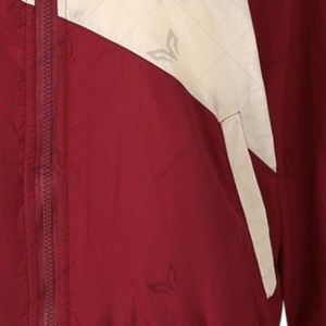 Delta personalizado | Sigma | Theta DST Crimson Cremallera completa Impermeable Reversible Stand Bomber Jacket Front Material de poliéster/algodón - Product Image 5