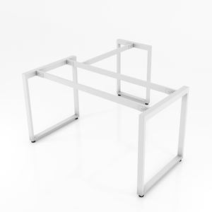 Patas de Escritorio de Hierro de Estilo Industrial de 1600x800 mm, Ensamblaje de Acero Entrelazado de 25x50 mm, para Apartamentos, Hoteles, Escuelas, Salas de Estar - Product Image 2
