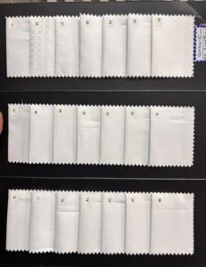 Tissu blanc de haute qualité Poly Cotton Dobby pour Shirting Export International - Product Image 1