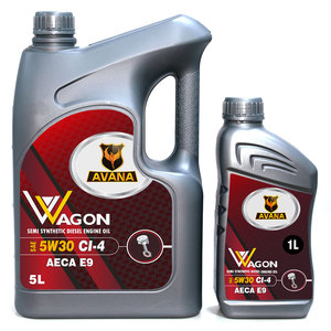 Vente en gros d'huile moteur diesel SAE 5W30 CI4 ACEA E9 huile moteur diesel semi-synthétique adaptée aux véhicules à moteur diesel légers - Product Image 4