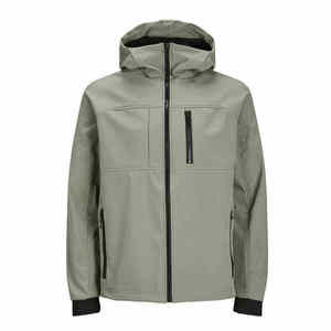 Hiking <b>Soft</b> <b>Shell</b> <b>Jacket</b> <b>Men</b> Outdoor Performance Wear For Adventure Activities Wholesale OEM Bulk Supply - Product Image 4