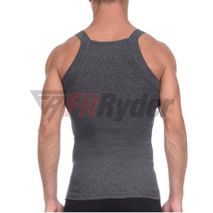 เสื้อกล้ามออกกำลังกายลำลองสำหรับผู้ชายเสื้อถักทอระบายอากาศได้ดี - Product Image 5