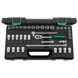 ชุดประแจบล็อกเหลี่ยม Stahlwille ขนาด 3/8 นิ้ว แบบหลายเหลี่ยม 37 ชิ้น - Product Image 1