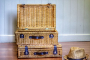 Vietnam New arrival Natural Eco-Friendly Woven Rattan <b>Basket</b> <b>Empty</b> Gift Storage for Outdoor Kitchen <b>Wicker</b> <b>Picnic</b> Rattan - Product Image 4