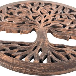 Arredamento artigianale in legno <span class=keywords><strong>albero</strong></span> <span class=keywords><strong>della</strong></span> <span class=keywords><strong>vita</strong></span> arte <span class=keywords><strong>da</strong></span> appendere (rame) - Product Image 4
