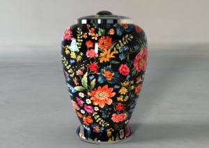 Urnas de Cremación de Aluminio para Adultos con Diseño de Girasol y Bolsa de Terciopelo Gratis para Empresas Mayoristas - Product Image 4