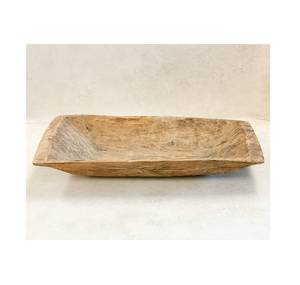 Plateau en bois affichage pâte articles décoratifs 19.3 pouces décoratif bol à pâte en bois plateau pour décoration intérieure Table - Product Image 2