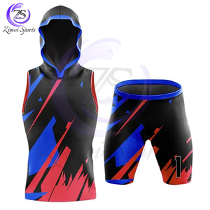 Ropa deportiva duradera estirable de alta calidad, ropa deportiva de rendimiento, diseño totalmente personalizable y color, ajuste cómodo, uniforme 7 en 7 - Product Image 4