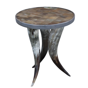 Customizable Square <b>Dining</b> <b>Table</b> Stylish Buffalo Ox Horn Coffee <b>Table</b> Handmade Natural Ox Horn Cow Horn <b>Table</b> Condition New - Product Image 1