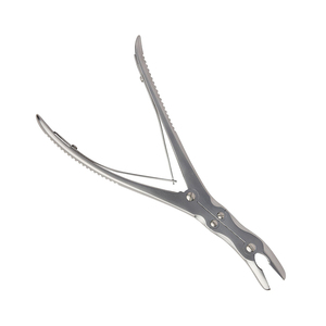 MEDIHEAL SURGICAL CORPORATION Pinzas de corte de acero inoxidable Beyer Stille Bone Rongeur Dall Finish Angel Beyer Curvadas 180 mm - Product Image 3