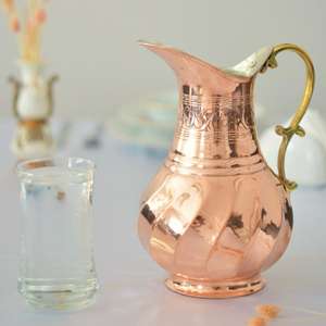 High quality <b>Jug</b> for Drinking Water and Storage High Quality Copper Water <b>Jug</b> Handmade from india by world craft impex - Product Image 5