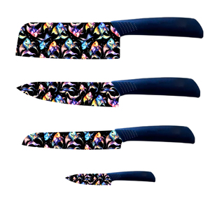 Vente flash - Ensemble de couteaux en céramique super premium 6 pièces pour barbecue, manche en plastique, livraison rapide - Product Image 1
