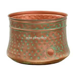 Poignée de pot de tuyau antique en cuivre enduit de poudre de bonne qualité pour la décoration de jardin domestique grande taille écologique à bas prix - Product Image 4