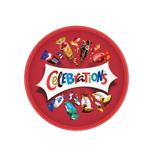 Celebration <b>Chocolate</b> 500g <b>Tub</b> 8 Assorted Mini <b>Chocolates</b> Snickerss Marss Bountyy Twixx Milkyy Way Malteserss Kitkatt - Product Image 6