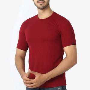 100% coton hommes t-shirts unis personnalisés hommes grande taille T-Shirts à manches courtes été Hip Hop col rond Top qualité vente hommes T-Shirt - Product Image 1
