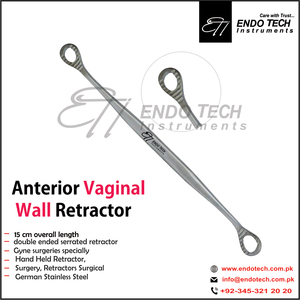 Instrument ORL en acier pour écarteur vaginal antérieur manuel à double extrémité pour une utilisation clinique - Product Image 3
