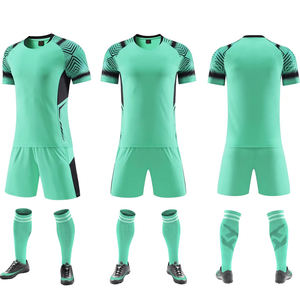 Productos Populares a Precio de Fábrica, Uniforme de Fútbol para Hombre, 100% Poliéster Transpirable, Nombre del Equipo Personalizado, Manga Corta, Nuevas Llegadas - Product Image 4