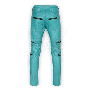 Pantalones de cuero de talla grande para hombre, pantalones de cuero para uso en exteriores, pantalones de cuero para hombre, ropa de entrenamiento, pantalones de cuero - Product Image 2