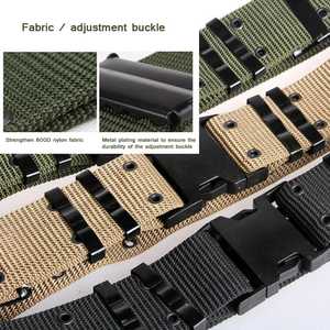 Ceinture tactique en nylon robuste personnalisée réglable et durable pour l'équipement de défense personnelle en plein air - Product Image 2