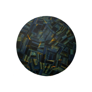 ที่รองแก้วคริสตัลคุณภาพสูงสำหรับเป็นของขวัญงานหัตถกรรมหินเสือสีน้ำเงินที่รองแก้วสำหรับดื่มหินธรรมชาติบำบัดขายส่ง - Product Image 4