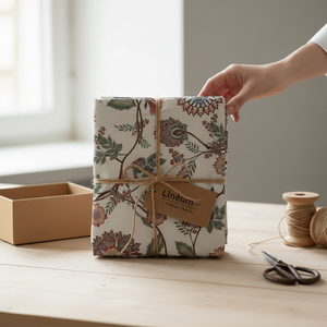 Luxury Washable Eco-Friendly Cotton Customizable <b>Square</b> <b>Tablecloth</b> 140x180cm Natural Color Durable for Home & Wedding Use - Product Image 3