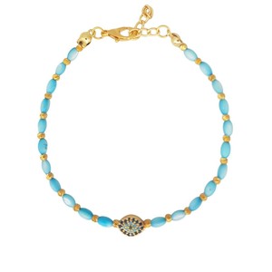สร้อยข้อมือลูกปัดแฟชั่นตาปีศาจ - Product Image 1