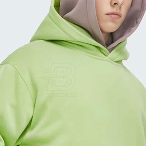 Sweat-shirts à capuche surdimensionnés personnalisés avec logo, vêtements décontractés, matière respirante en coton et polyester, col à capuche pour la saison hivernale - Product Image 5