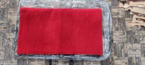 Tapis de selle de cheval anglais avec logo personnalisé avec doublure en tissu pour l'équitation et l'équitation - Product Image 5