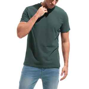 Camiseta de Gran Tamaño para Hombre, 100% Algodón, con Logotipo Personalizado OEM, Impresión por Transferencia de Calor, Cuello Redondo, 300 Gramos de Peso de Tela - Product Image 3