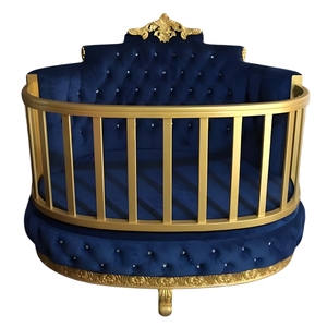 Lit bébé en bois de luxe, lit bébé en acajou massif, mobilier de chambre d'enfant, fabricant de meubles pour la maison, qualité d'exportation premium - Product Image 6