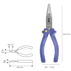 Alicates Utilex a Bocca Dritta 150 mm. - Product Image 2