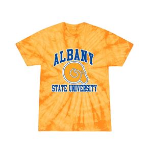Infinitive APPAREL Albany State University เสื้อยืดลายทีมฟุตบอลแบบระบายอากาศได้ตามต้องการเสื้อผ้าแบบทีมวิทยาลัย hbcu สำหรับฤดูร้อน - Product Image 1