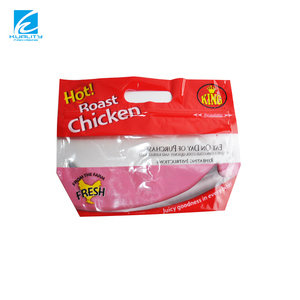 Bolsa de pie de PET/CPP personalizada con cremallera para embalaje de pollo asado, bolsa transparente para alimentos a prueba de grasa - Product Image 4