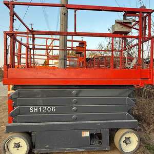 Plateforme de travail en hauteur mobile compacte à ciseaux électriques [JLG] avec moteur, capacité de 450 kg, équipement industriel haute efficacité, 11,68 m - Product Image 2