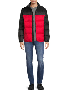 Custom Logo Men's Winter Puffer <b>Jackets</b> Winter Wear Puffer Clothing Male Classic Autumn Warm <b>Jackets</b> Men's Black & <b>Red</b> Pennal - Product Image 3