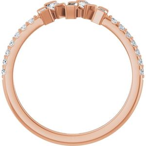 Scattered Baguette <b>Diamond</b> <b>Ring</b> - Product Image 2
