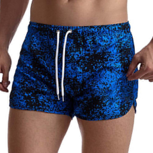 High Quality Men's Gym <b>Shorts</b> New Sporty Solid Back Pocket <b>Shorts</b> Plain Dyed Technics For Running Training Wholesale - Product Image 1