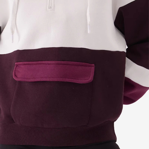 เสื้อมีฮู้ดแบบสวมหัวแขนยาวสำหรับเด็กหญิงและผู้หญิงเสื้อสเวตเชิ้ตมีฮู้ด300กรัมมี100% บูติกมาใหม่ขายส่ง - Product Image 5