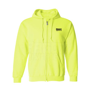 Sudadera con capucha de patrón sólido recién llegado 100% algodón de secado rápido con cremallera para ropa de invierno al aire libre directo de fábrica - Product Image 1
