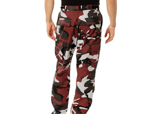 กางเกงคาร์โก้ผู้ชายแฟชั่นทรงสลิมฟิต กางเกงคาร์โก้ผู้ชายใส่สบายสไตล์ลำลอง กางเกงคาร์โก้ผู้ชายแบบฟอก - Product Image 6