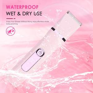 Depiladora Eléctrica 3 en 1 para Mujer, Resistente al Agua IPX6, Depiladora Húmeda/Seca con Doble Cuchilla para Recortar el Bikini y las Axilas - Product Image 4