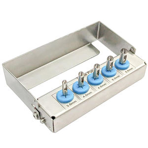 Juego de Implantes Dentales de Alta Calidad, 5 Piezas, Kit de Perforación de Tejido, Soporte Manual para Fresas de Acero Inoxidable, Aprobado por la CE, Grado A+, Ergonómico - Product Image 3