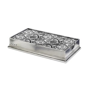 Porte-mouchoirs et boîte décoratifs au design vintage Porte-serviettes en métal pour événements et fêtes d'anniversaire pour la maison, les hôtels et le bureau. - Product Image 1