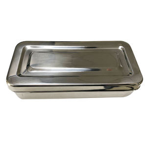 ANAAIF Caja de Acero Inoxidable Autoclavable con 11 Instrumentos Quirúrgicos Alicates Tijera Fórceps Sonda Bisturí para Cirugía de Mano - Product Image 4