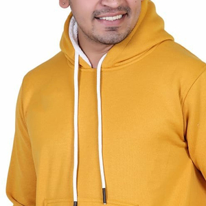 Sweats à capuche pour homme, 100% coton, sweats à capuche d'entraînement pour homme, veste de musculation avec fermeture éclair latérale, sweat-shirts de sport, vêtements de fitness - Product Image 3