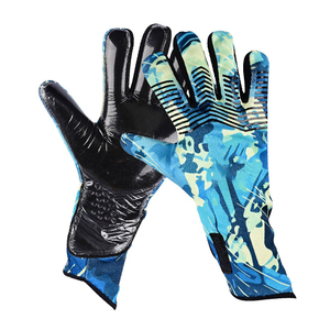 Gants de gardien de but de football d'entraînement avec paume en latex, gants de gardien de but en gros avec ajustement respirant et doux - Product Image 2