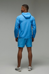 Survêtements coupe-vent noirs pour hommes | Survêtements coupe-vent imperméables personnalisés | Zip Up Suit OEM Sportswear Fournisseur USA - Product Image 2