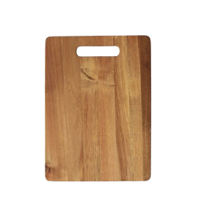 Tabla de Cortar de Madera Moderna y Elegante con Mango, Utensilio de Cocina Ecológico, Rectangular de 1.5 cm de Grosor para Cortar Verduras y Frutas - Product Image 3
