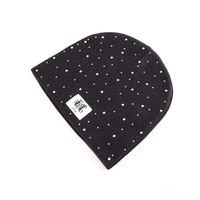 Venta de Fábrica, Gorro de Invierno de Punto al por Mayor, Cálido y Brillante, con Logotipo Personalizado, Bordado 3D, Gorro de Calavera con Pedrería, 100% Acrílico, Estilo Y2K para Viajes